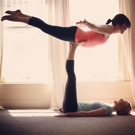 Practicing these 11 partner yoga poses will help build intimacy, trust, and communication! 10 best images about Yoga challenge on Pinterest | Yoga ...