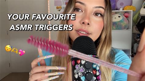 Asmr Your Favourite Triggers 🫶💗😴 Whispered Youtube