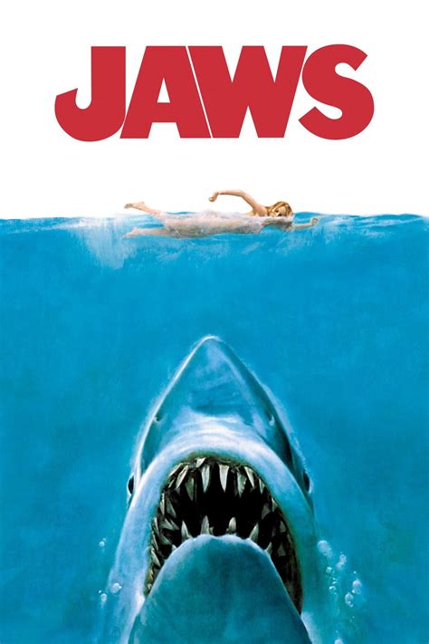 Jaws 1975 Movie Poster Canvas Wall Art Print John Sneaker