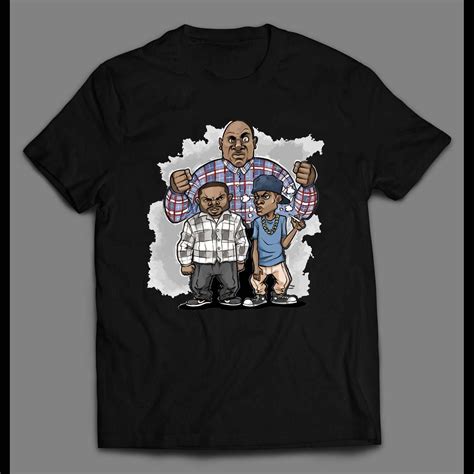 FRIDAY MOVIE DEEBO CRAIG AND SMOKEY CARTOON ART SHIRT – OldSkool Shirts