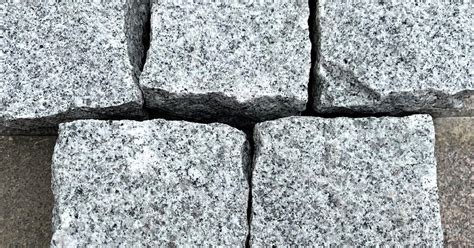 Silver Grey Granite Setts On Special Offer Ced Stone