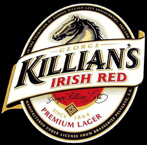 George Killians Irish Red Large Tin Sign