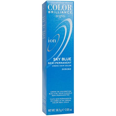 Ion Color Brilliance Brights Semi Permanent Hair Color Sky Blue Reviews