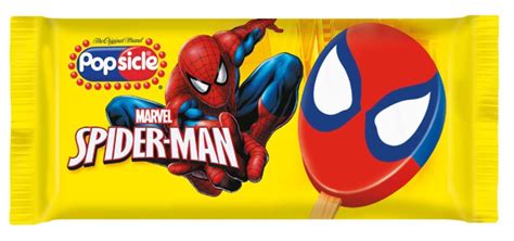 Popsicle Marvel Spider Man Frozen Confection Source