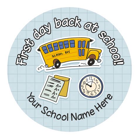 Back To School Doodle Stickers School Stickers