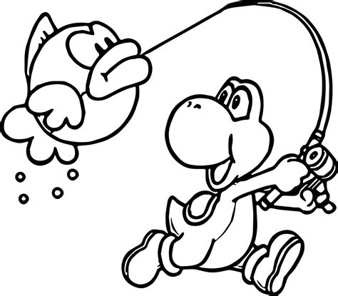 Yoshi Coloring Pages - NEO Coloring