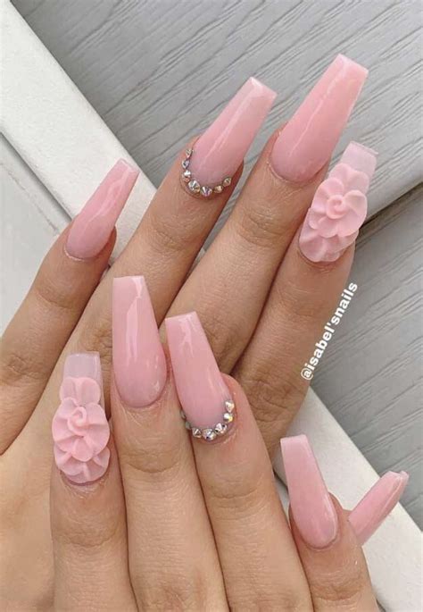 Pin By Tink🧚🏽 On Grabberstattoos Wedding Acrylic Nails Pink Nail