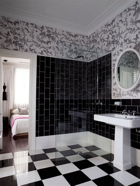 30 Cool Pictures And Ideas Of Digital Wall Tiles For Bathroom