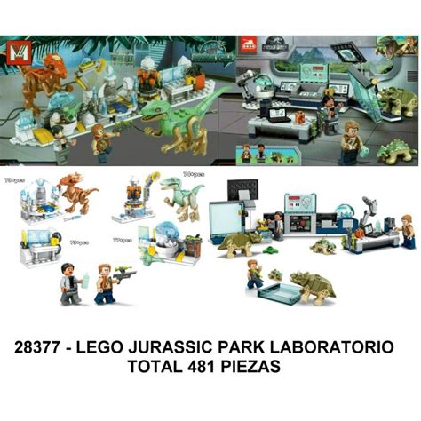 Lego Jurassic Park 4 En 1 Total 481 Piezas Mimundojuguetes