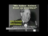 Carlo Schmid - Grundsatzrede vom 08.09.1948 (Ausschnitt) - YouTube