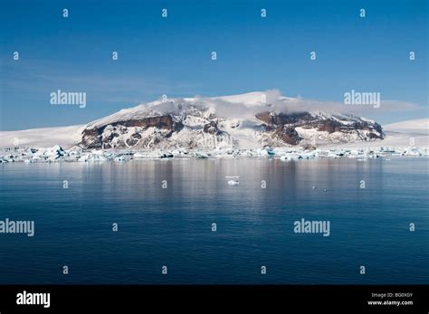 Brown Bluff Antarctic Peninsula Antarctica Polar Regions Stock Photo
