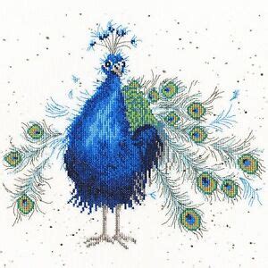Bothy Threads Counted Cross Stitch Kit Practically Perfect Peacock XHD EBay