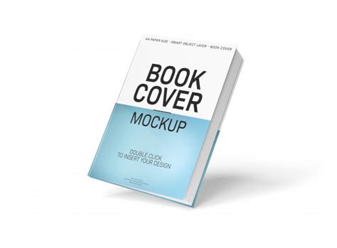 Magazines, flyers, stationery items, business cards, books and brochures! Blank a4 book cover mockup floating PSD file | Premium ...