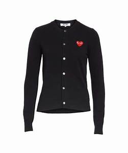 Comme Des Garcons コムデギャルソン の Comme Des Garcons Play Wool Cardigan