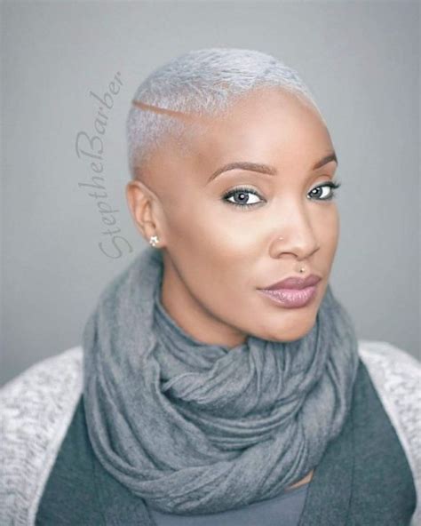 Bald Is Gold10 Badass Black Women Slaying In Shaved Hairstyles Total