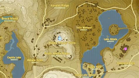 Great Fairy Locations Botw Map Maping Resources