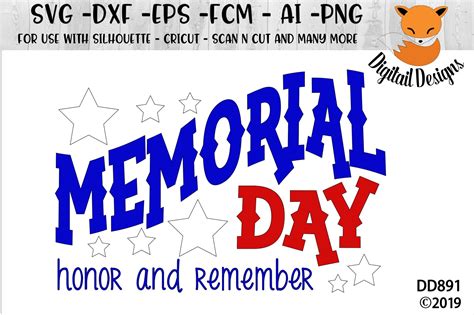 Memorial Day Svg 199373 Cut Files Design Bundles