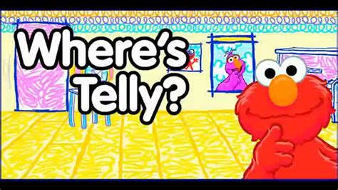 Wheres Telly Lets Play With Elmo And Telly Sesame Street Learning