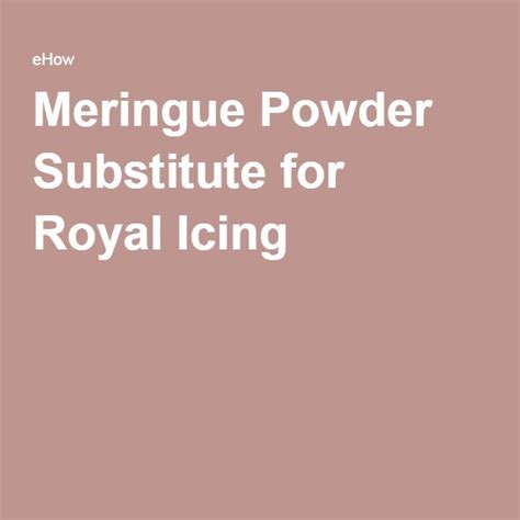 View top rated meringue powder icing for sugar cookies recipes with ratings and reviews. Meringue Powder Substitute for Royal Icing | Meringue powder, Royal icing, Royal icing recipe ...