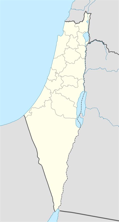 خريطة فلسطين مع المدن المحتلة التي أصبحت مدن يهودية. لفلسطين خريطة فلسطين صماء