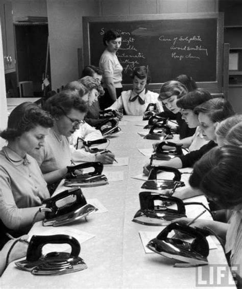 Home Economics Class 1940s Thewaywewere