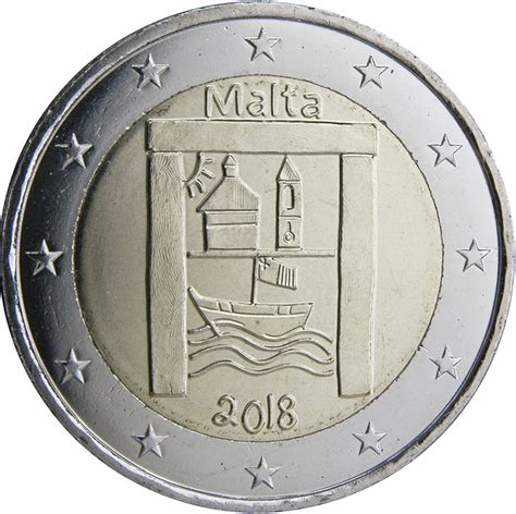 2 Euros Cultural Heritage Malta Numista