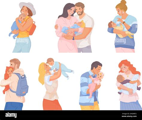 Father Holding Hugging His Baby Son Cut Out Stock Images And Pictures Alamy