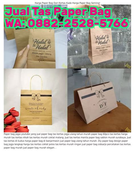 Ppt Wa Paper Bag Yogyakarta Jual Paper Bag Di Medan