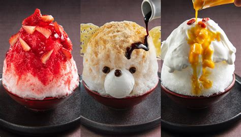 Brown Bear And Other Tasty Shaved Ice Recipes Arrive At Tokyos Terrace