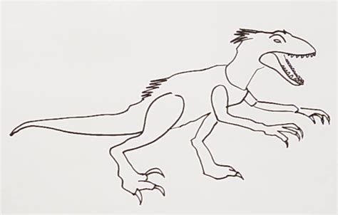 How To Draw Indoraptor Jurassic World
