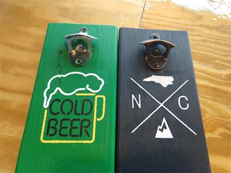 Crafts And Drafts Wall Hanging Bottle Opener