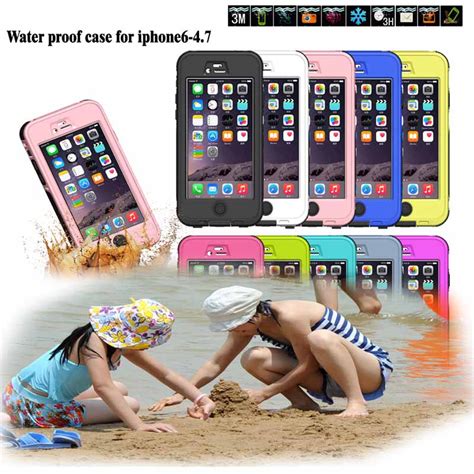 Universal Shockproof Waterproof Case Hard Phone Case For Iphone 6