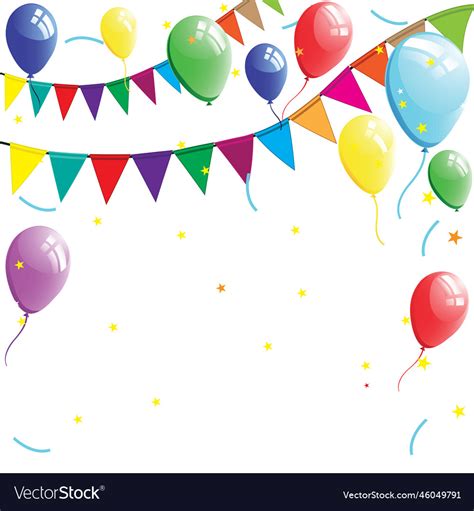 Happy Birthday Banner Background Design Royalty Free Vector