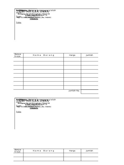 Pdf perlindungan hukum kreditur terhadap pelaksanaan. CONTOH-NOTA.pdf