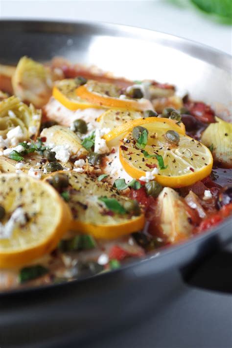 Maybe you would like to learn more about one of these? Mediterranean Baked Fish with Artichokes and Olives - The ...