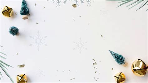 Download Minimalist Christmas Aesthetic Ornaments Wallpaper