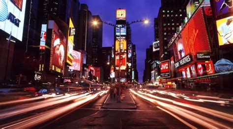 X New York Times Square Night City X Resolution