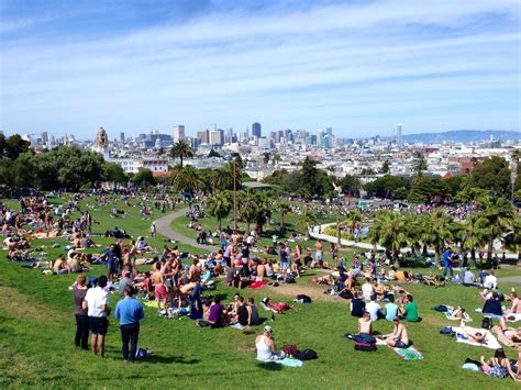 Mission Dolores Park Dolores Park San Francisco Attractions