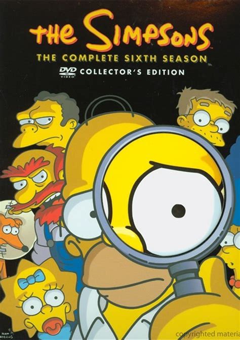 Simpsons The The Complete Sixth Season Dvd 1994 Dvd Empire
