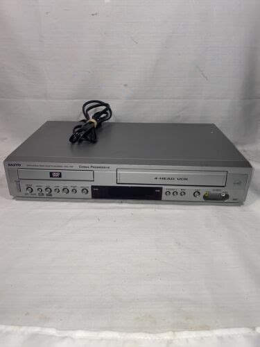 Sanyo Dvd Vcr Vhs Combo Player Dvw 7100 Tested And Works No Remote Ebay
