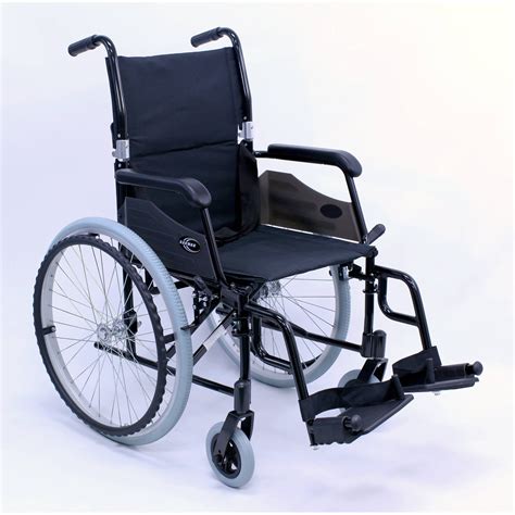 Karman Lt 980 24 Pounds Lightweight Wheelchair 18 Seat Black