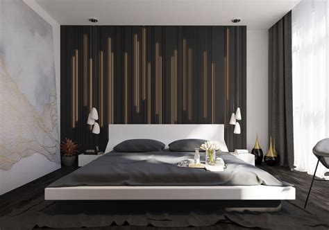 Beautiful And Modern Bedroom Wall Design Ideas