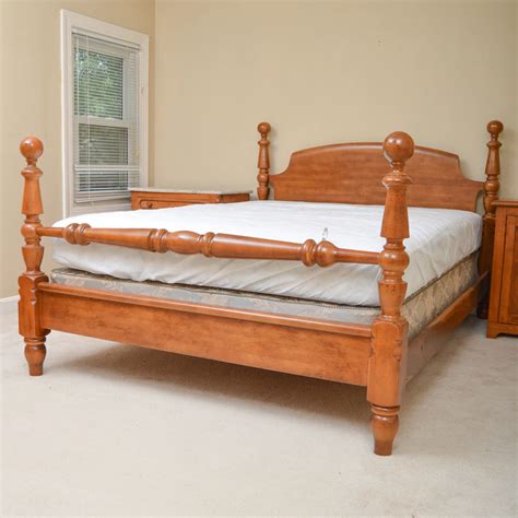 Queen Sized Maple Cannonball Bed Frame Bed Frame Cannonball Bed Bed