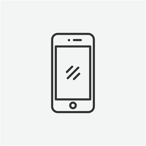 Vector Isolated Of Phone Icon Mobile Phone Symbol 2323476 Vector Art
