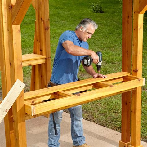 I live in west texas and too windy right now to put up. Grill Gazebo Plans: Make a Grillzebo! | Family Handyman