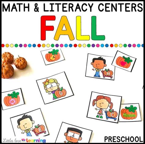 The Best Fall Math And Literacy Activities For Preschoolers Math