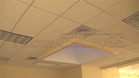 You will install this first around the entire perimeter of the drop ceiling tiles come in flush mounts (the tiles are even with the t's) or with reveals (tiles sit slightly below t's). High-End Drop Ceiling Tile | Commercial and Residential ...