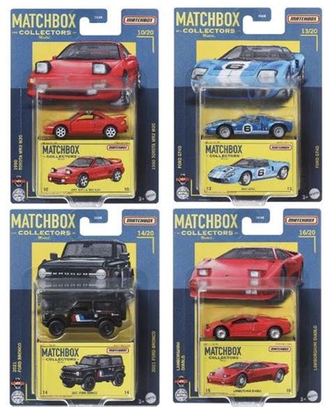 Preorder Matchbox P Case Collector Ford Gt40 Blue 2021 Ford Bronco