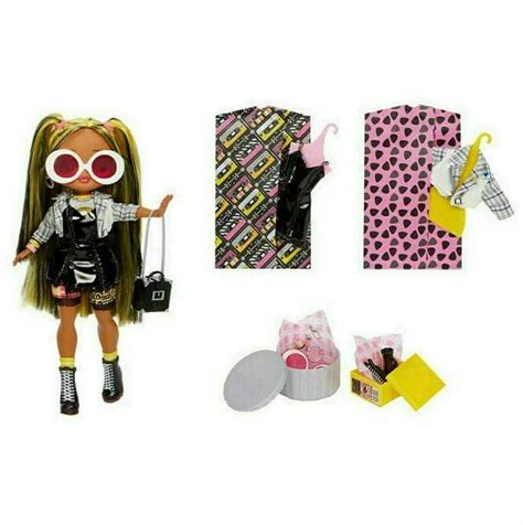 Lol Surprise Omg Doll Set 2 Pack With 40 Surprises Busy Bb Alt Grrl