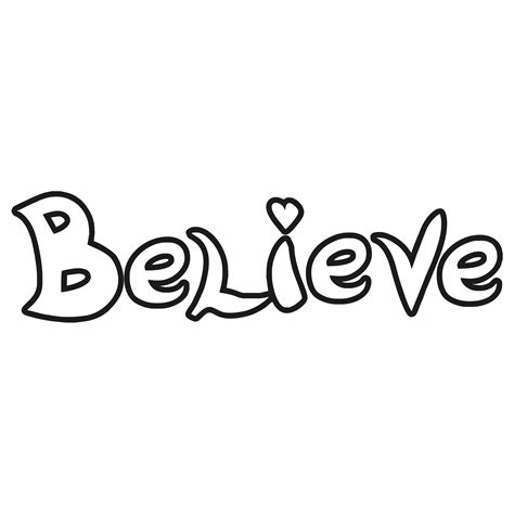 Believe Clipart Clip Art Library